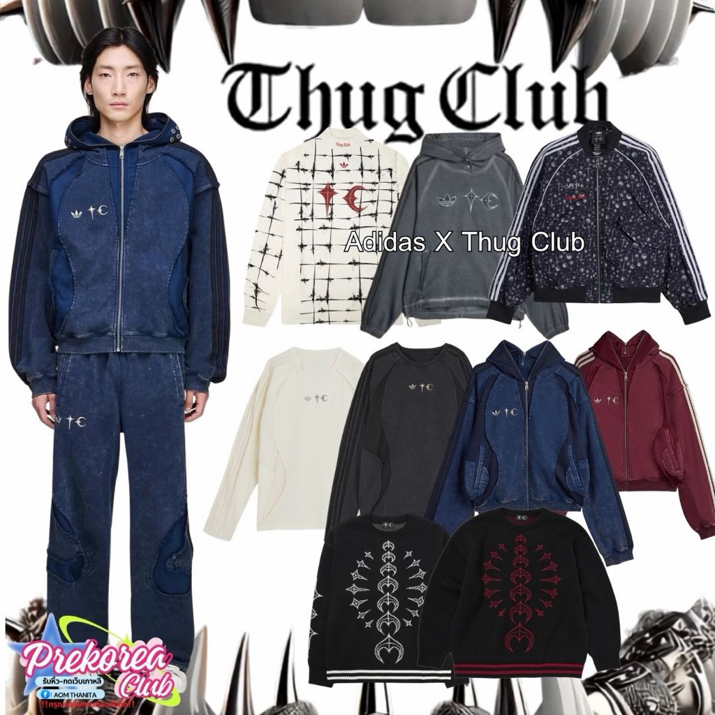 [preorder🇰🇷สอบถามก่อนสั่งซื้อ]เสื้อฮู๊ด|สเวตเตอร์ Thug club