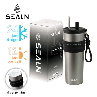 SEALN แก้วเก็บความเย็น 316 สแตนเลสแท้ 710ML/26oz เก็บได้ทั้งความร้อน ของขวัญ