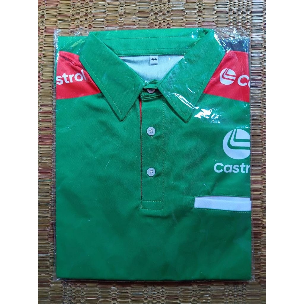 เสื้อโปโล น้ำมันเครื่อง Castrol