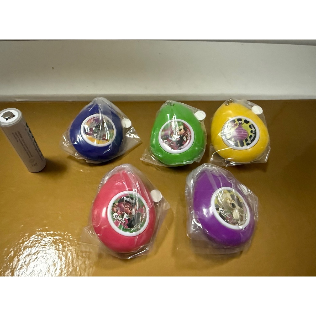 Bandai Splatoon Sound Effect Gashapon Set of 5