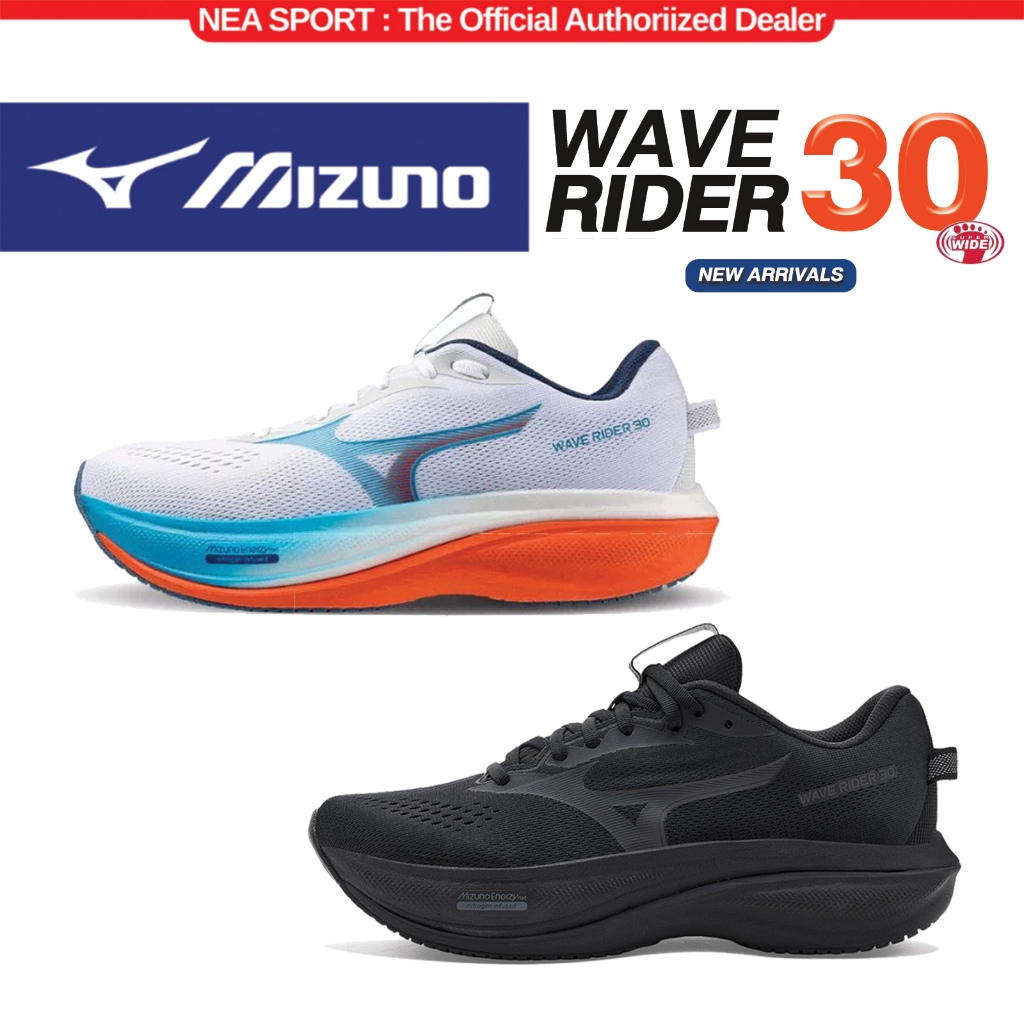 [รองเท้าวิ่งระดับตำนาน!! ] Mizuno Running Wave Rider 30 รองเท้าวิ่ง หน้ากว้าง มิซูโน่ รุ่นฮิต ได้ทั้งชายหญิง