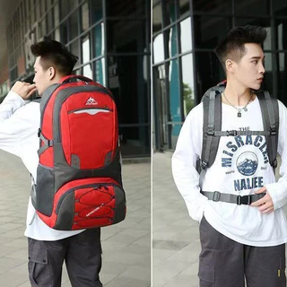 กระเป๋าเป้ 60/85ลิตร ใบใหญ่ เป้เดินทาง backpack กระเป๋าเป้สะพายหลัง กันน้ำ ใส่ของได้เยอะ สําหรับเดินทาง ตั้งแคมป์