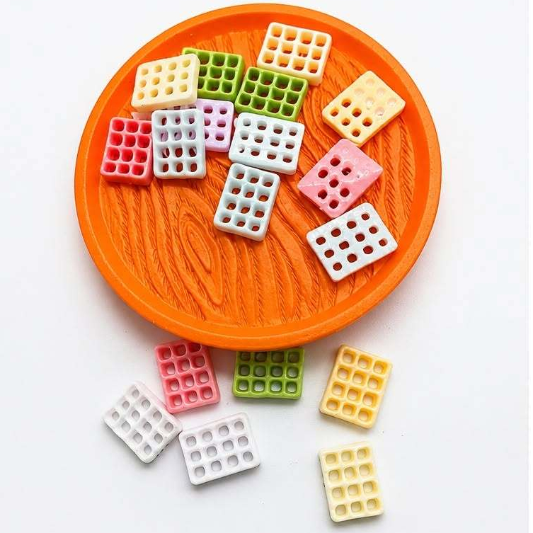 J096C คุกกี้กลวงขนาดจิ๋วสุดน่ารัก ดีไอวาย ของเล่นจิ๋ว 45-50 ชิ้น