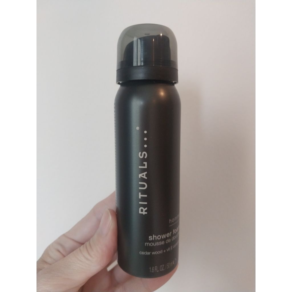 RITUALS HOMME SHOWER FOAM ริชชวลส์ ออมม์  ชาวเวอร์  โฟม  โฟมทำความสะอาดผิวกาย  50 ml.