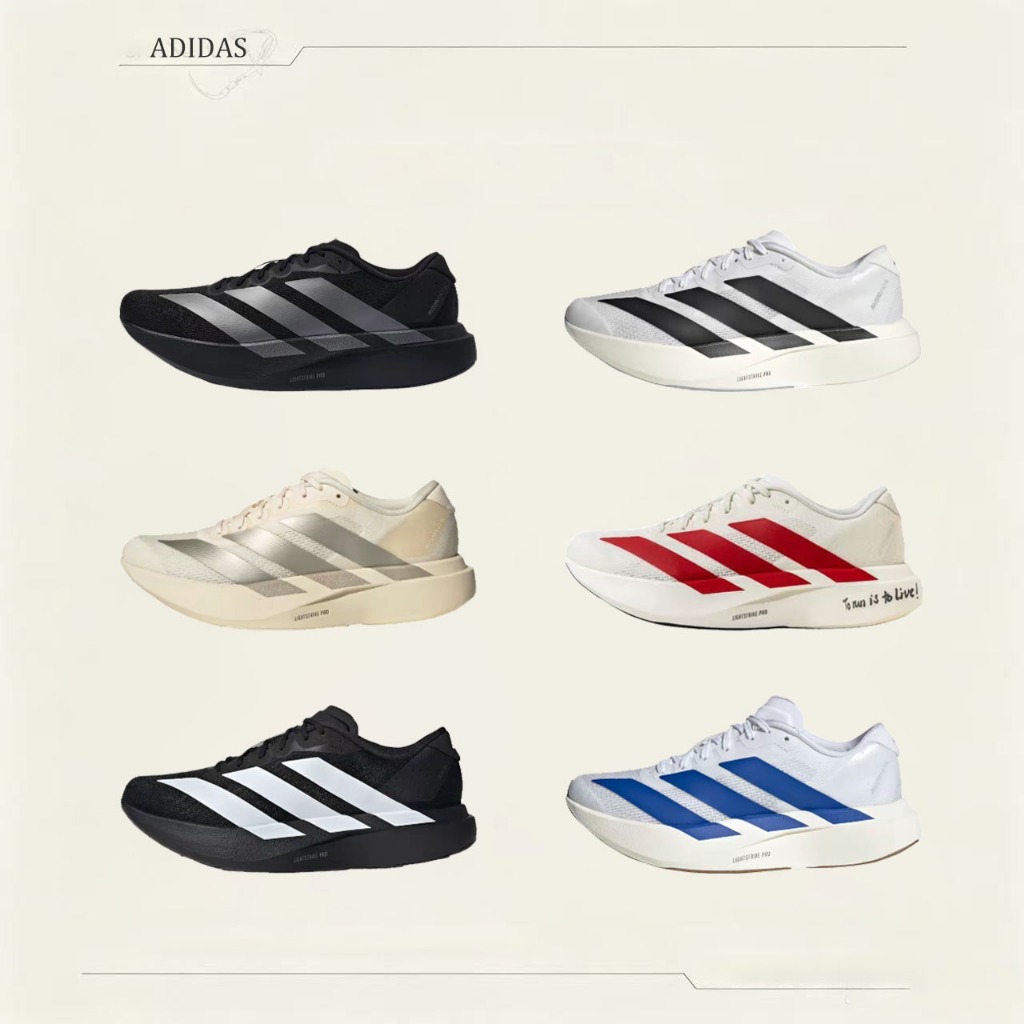 📍(สินค้าแท้ 100%🔥) Adizero Evo SL JR4888/JH6206/JR5841/JS1182 รองเท้าวิ่งผู้ชาย ออกชอปจีน/เกาหลี พรี
