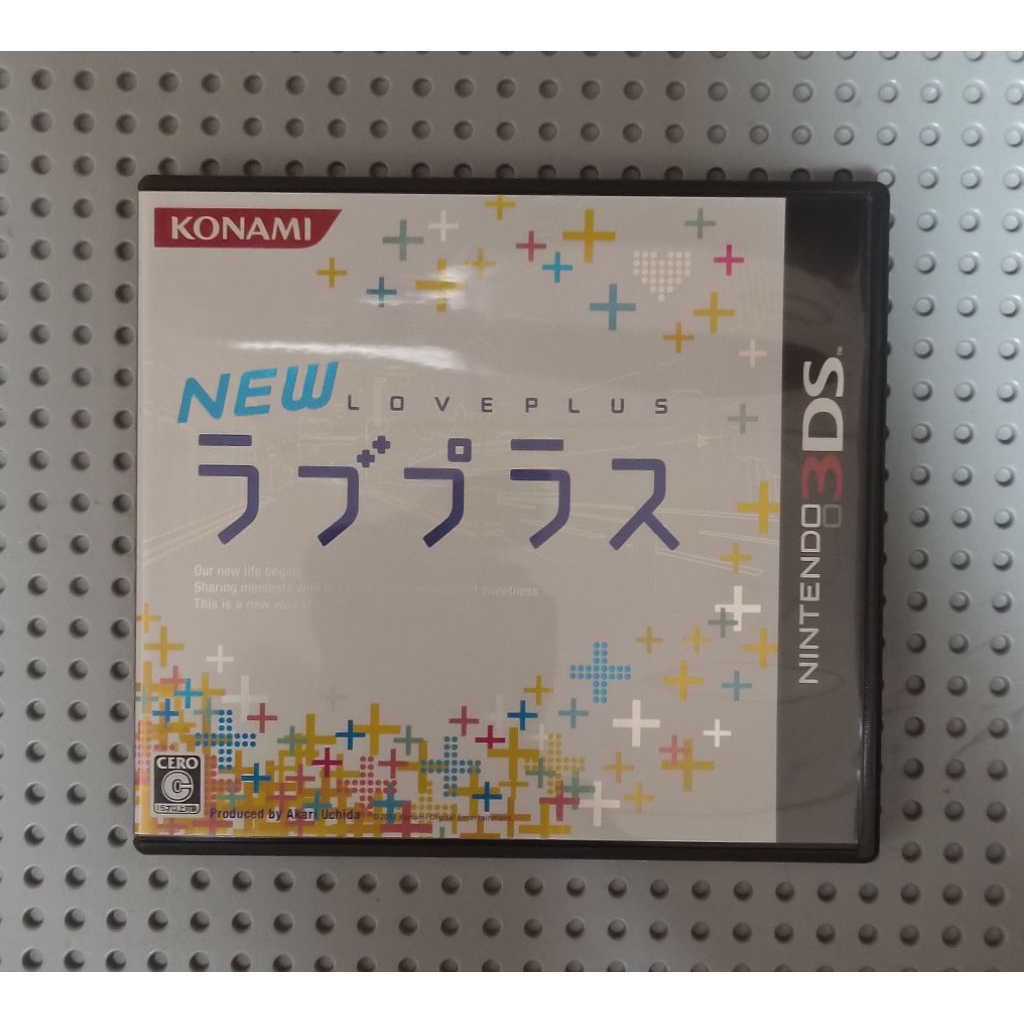 แผ่นเกมแท้ NINTENDO 3DS (มือ2) : NEW LOVE PLUS (โซนJP)