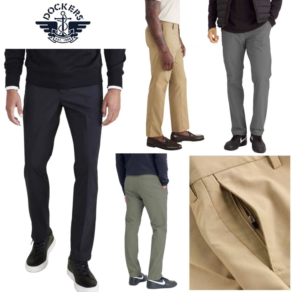 กางเกงขายาวDockers Signature Go Chino 6 Pockets Pant with Airweave