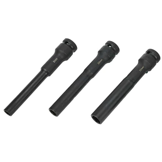 ลูกบล็อกยาว 1/2 นิ้ว 4ชิ้น/ชุด ลูกบล็อค ยาว128MM. 8-10-12-14mm ลูกบล็อคลมยาว