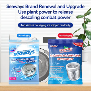 Seaways เครื่องซักผ้า น้ำยากําจัดไรต้านเชื้อแบคทีเรีย 12 ซอง