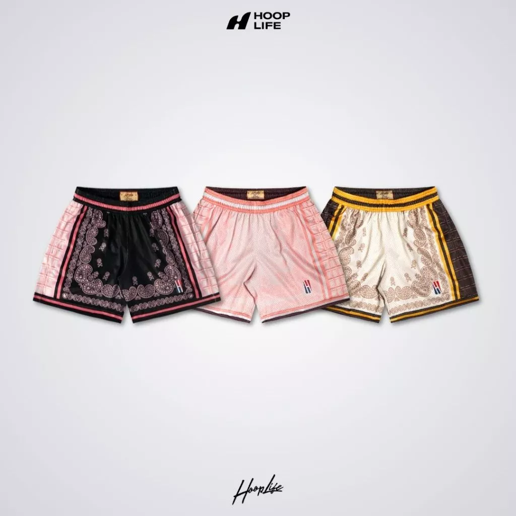 กางเกงขาสั้น กางเกงแฟชั่นเนวสตรีท Chocoboni Mesh Shorts [Valentine’s Edition]