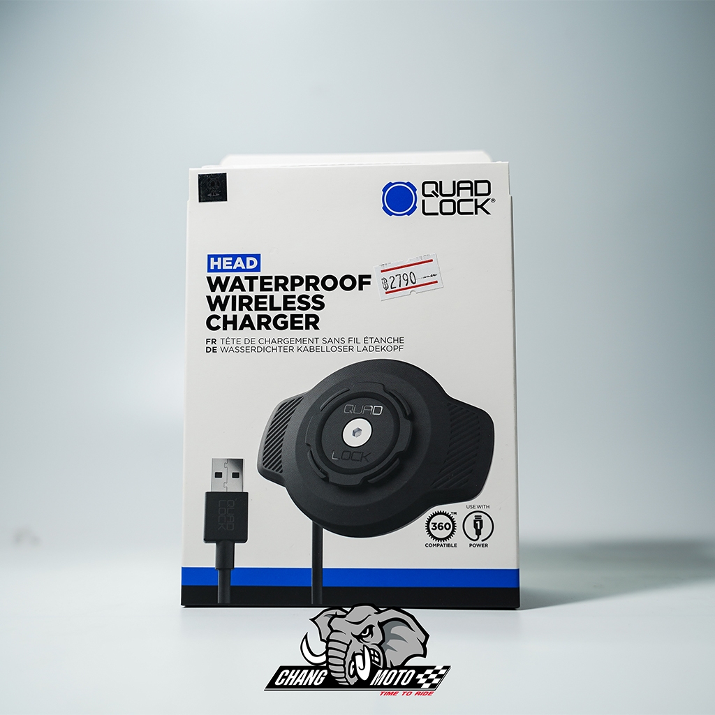 Quad lock waterproof wireless charger ของแท้ 100%