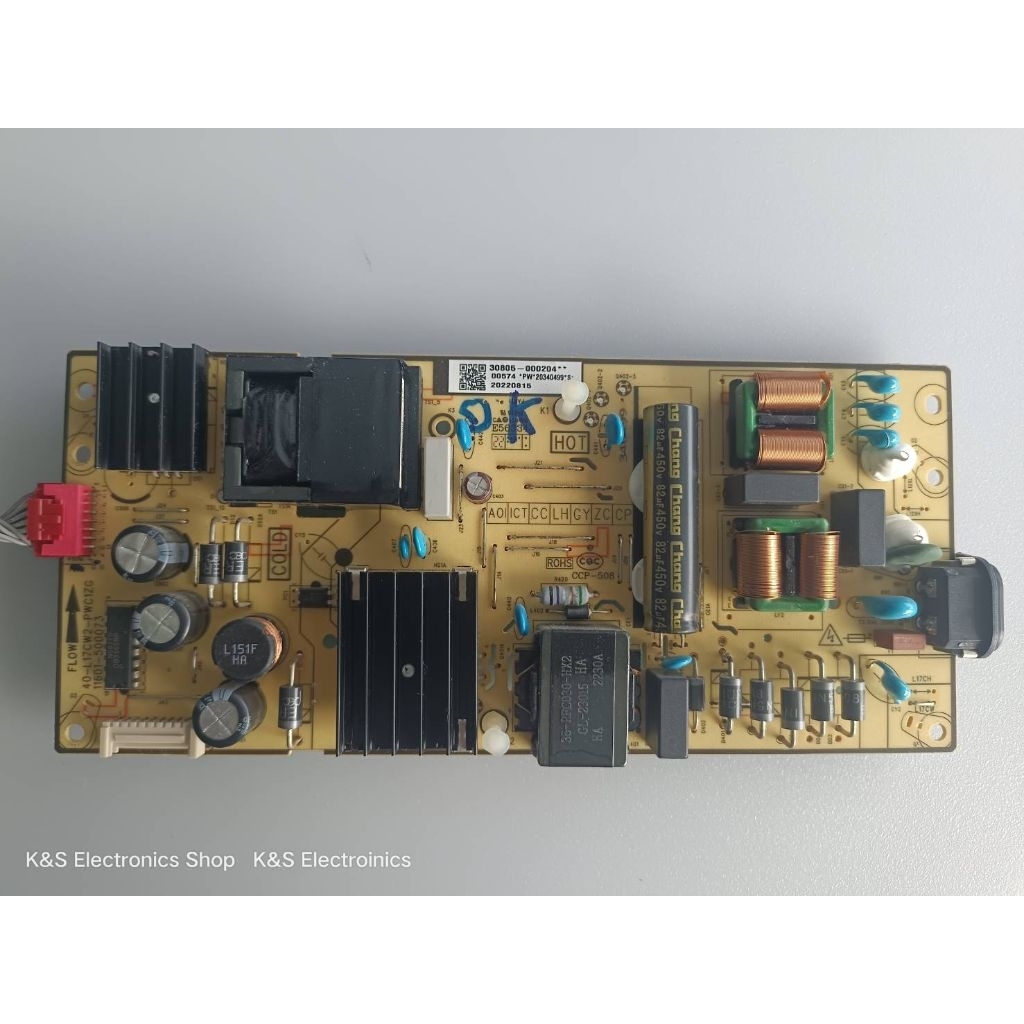 Power Supply TCL รุ่น 50C636 , 50C635 , 55C636 , 55C635 พาร์ท 40-L17CW2-PWC1ZG ของถอดมือสอง รับประกั