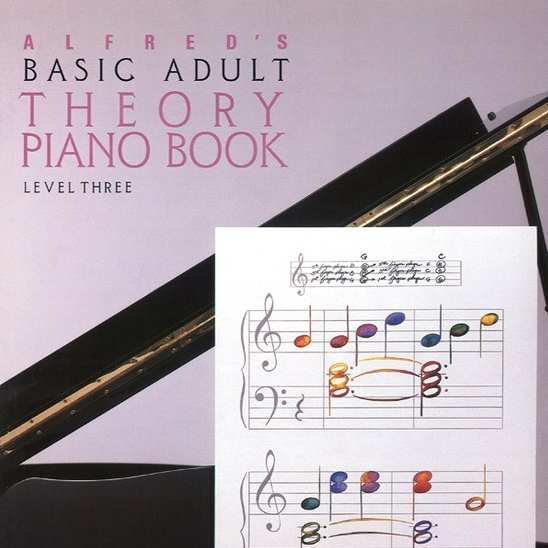 Alfred's Basic Adult Piano Course: Theory Book 3 (11745)