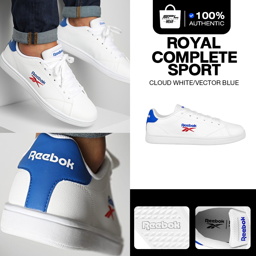 Reebok รีบ็อก รองเท้าผ้าใบ รองเท้าลำลอง สีขาว UX Royal Complete Sport GW1541 (1790)