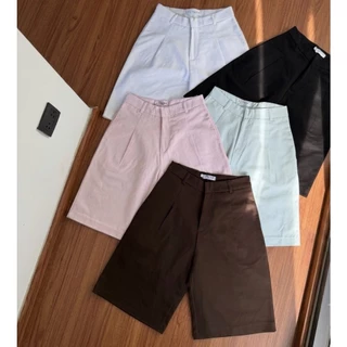 Jorts shorts กางเกงขาสั้นผ้ายีนส์นุ่มทรงจอร์จ