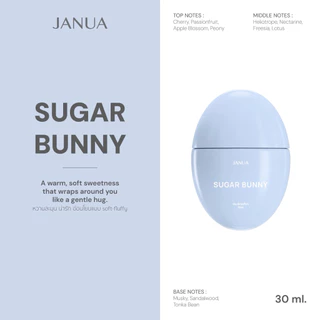 น้ำหอมแจนยัวร์ คอลเลคชั่นไข่ 30 ml กลิ่น Cotton Cloud Sugar Bunny Juicy Mellow - Janua Perfume