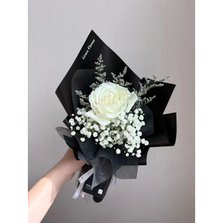 [ สินค้าพร้อมส่งด่วน ] ช่อดอกกุหลาบสด 1 ดอก ไซส์ S เลือกสีได้