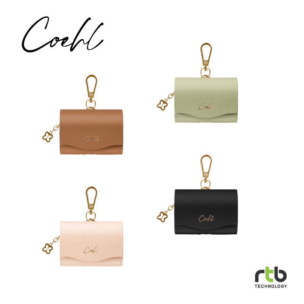 Coehl Mirelle by UNIQ กระเป๋า ใส่หูฟัง เคสหูฟัง เคสสำหรับ AirPods 4/Pro Series