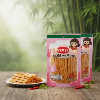 หน่อไม้ 5 แถม 5 จัดเต็ม 10 ห่อ ปรุงรสหม่าล่าเสฉวน หน่อไม้จีน ปรุงรส กรุบกรอบ 60 กรัม.