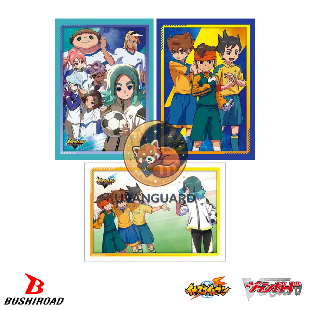 เศษสลีฟ Bushiroad Sleeve Collection Mini Cardfight!! Vanguard x Inazuma Eleven