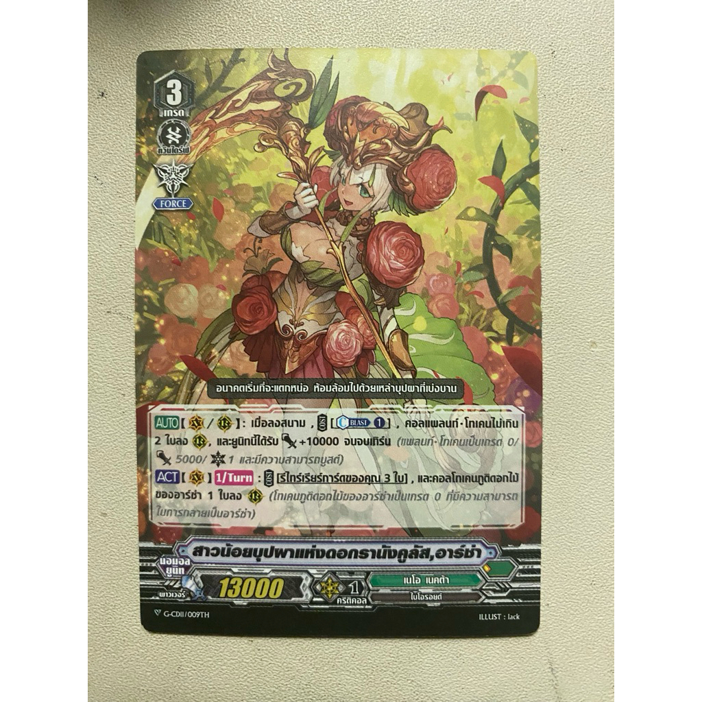 Vanguard G-CD11 สาวน้อยบุปผาแห่งดอกรานังคูลัส,อาช่า