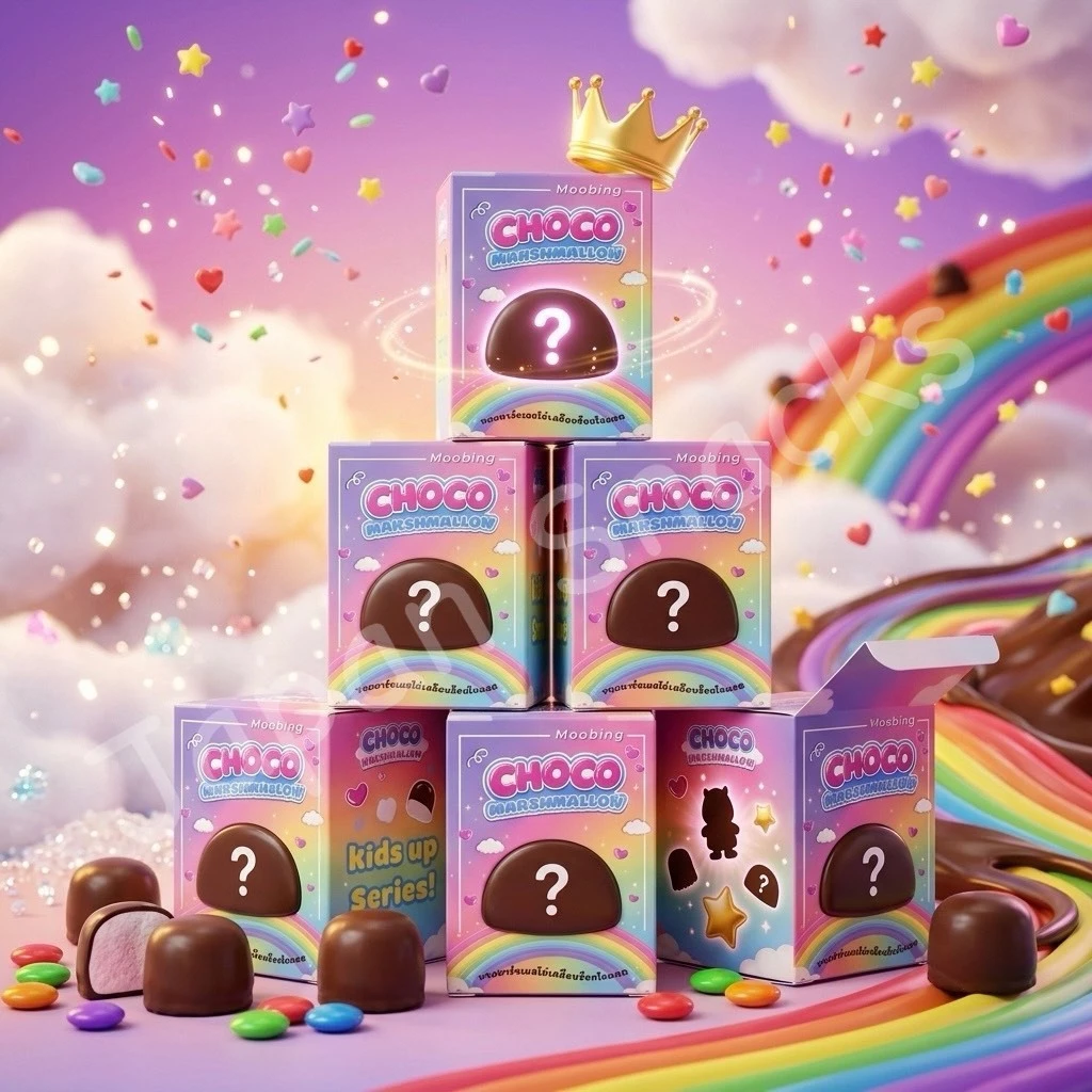 🔥 พร้อมส่ง ส่งด่วน ส่งไวมาก 🔥 Choco Marshmallow มินิช็อกโกแลตเคลือบมาร์ชเมโล่ รสโซดาและรสผลไม้ (พร้อมรสซีเคร็ท)