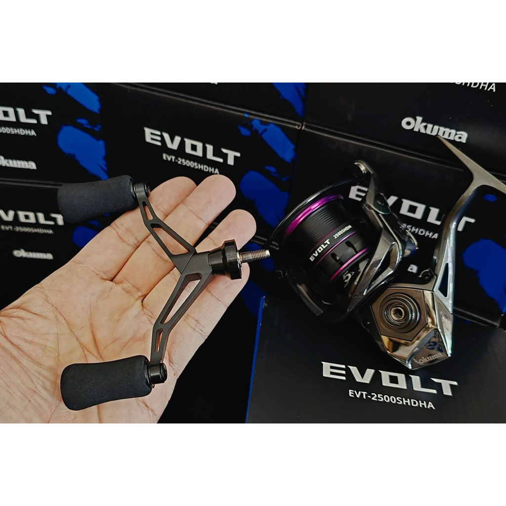 okuma EVOLT 2500SHDHA รอกสปินนิ่งแขนคู่ 2026 รอกตกปลา