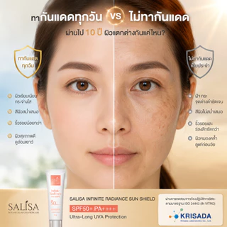 SALISA Infinite Radiance Sun Shield SPF50+/PA++++ (30g.)