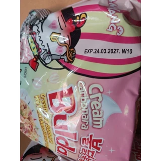 ซัมยัง ครีมคาโบนาร่า สูตรเผ็ด ฮาลาล มาม่าเกาหลี