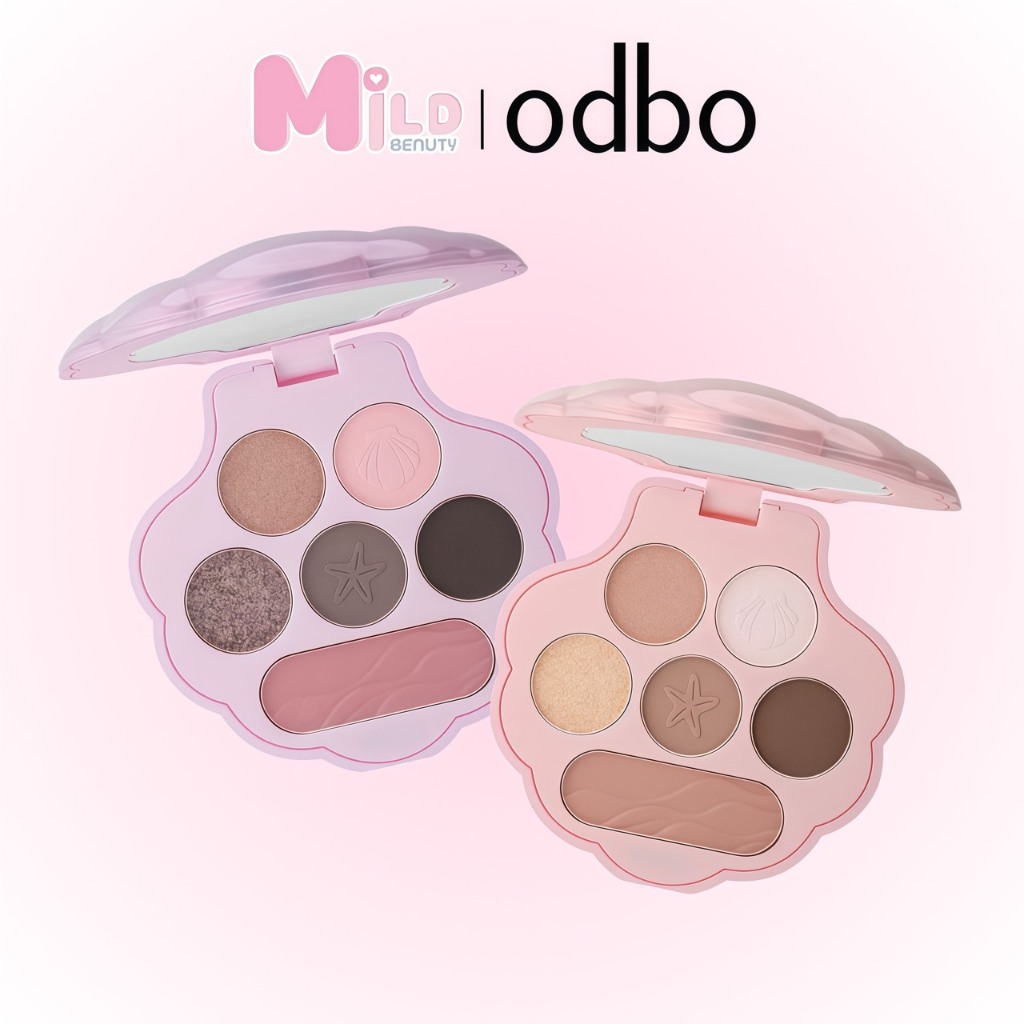 ( มาใหม่ )ODBO MYSTIC PEARLS EYESHADOW PALETTE (OD2039)