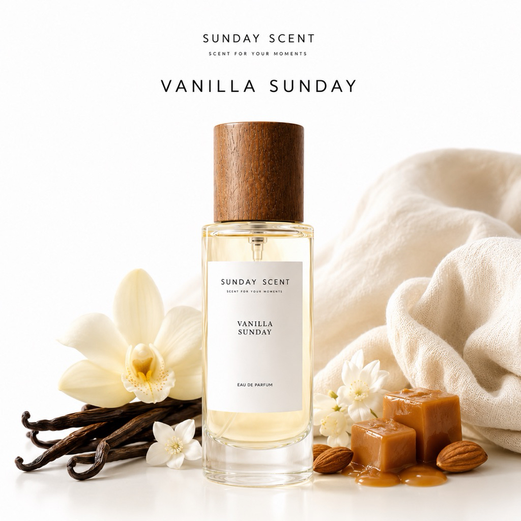 Sunday Scent - Vanilla Sunday Eau de Parfum 30ml | น้ำหอมวานิลลา Unisex หอมหวานละมุน อบอุ่น ติดทนนาน