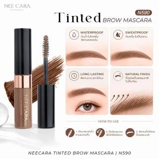 NEE CARA | N590 นีคาร่า มาสคาร่า มาสคาร่าคิ้ว คิ้ว ที่ปัดคิ้ว TINTED BROW MASCARA
