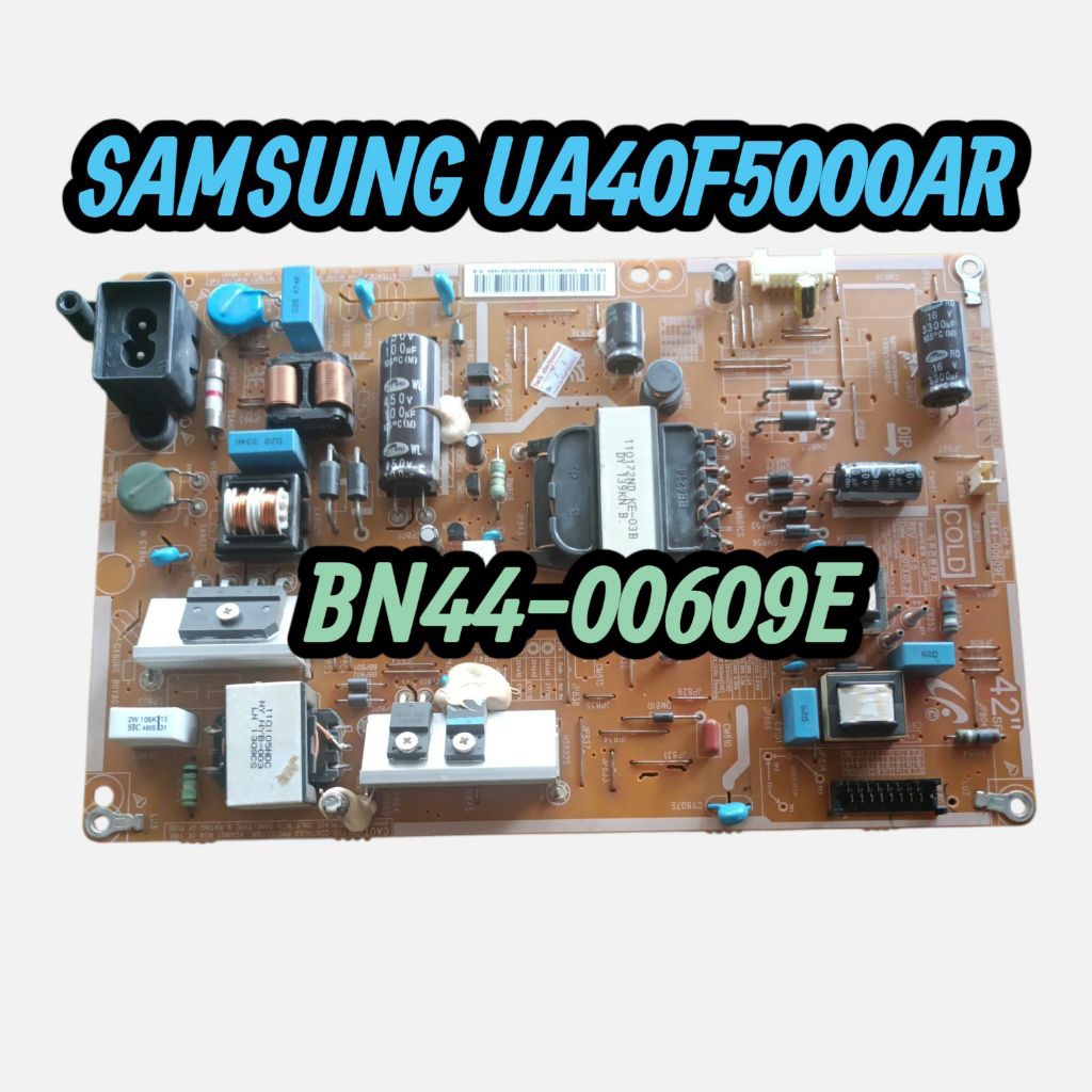 board power supply TV samsung รุ่น UA 40 f 5000 ARแท้ถอดพาสBN44-00609E