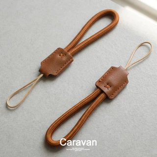 15#Caravan Crew Phone lanyard สายคล้อง วัสดุหนัง แข็งแรง ทนทาน