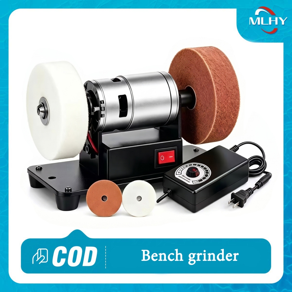 MHLY (แถมหินเจียร)  เครื่องเจียรแบบปรับความเร็วได้ 12 ระดับ AC อเนกประสงค์ เครื่องเจียรไฟฟ้า ล้อละเอียดและหยาบ