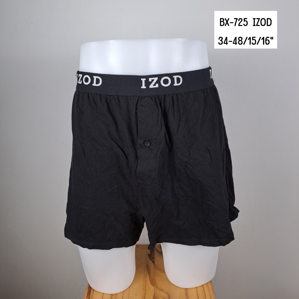 🩳 กางเกงบ๊อกเซอร์ boxer แบรนด์มือสอง BX-725 IZOD 34-48/15/16"นยสม มมมส