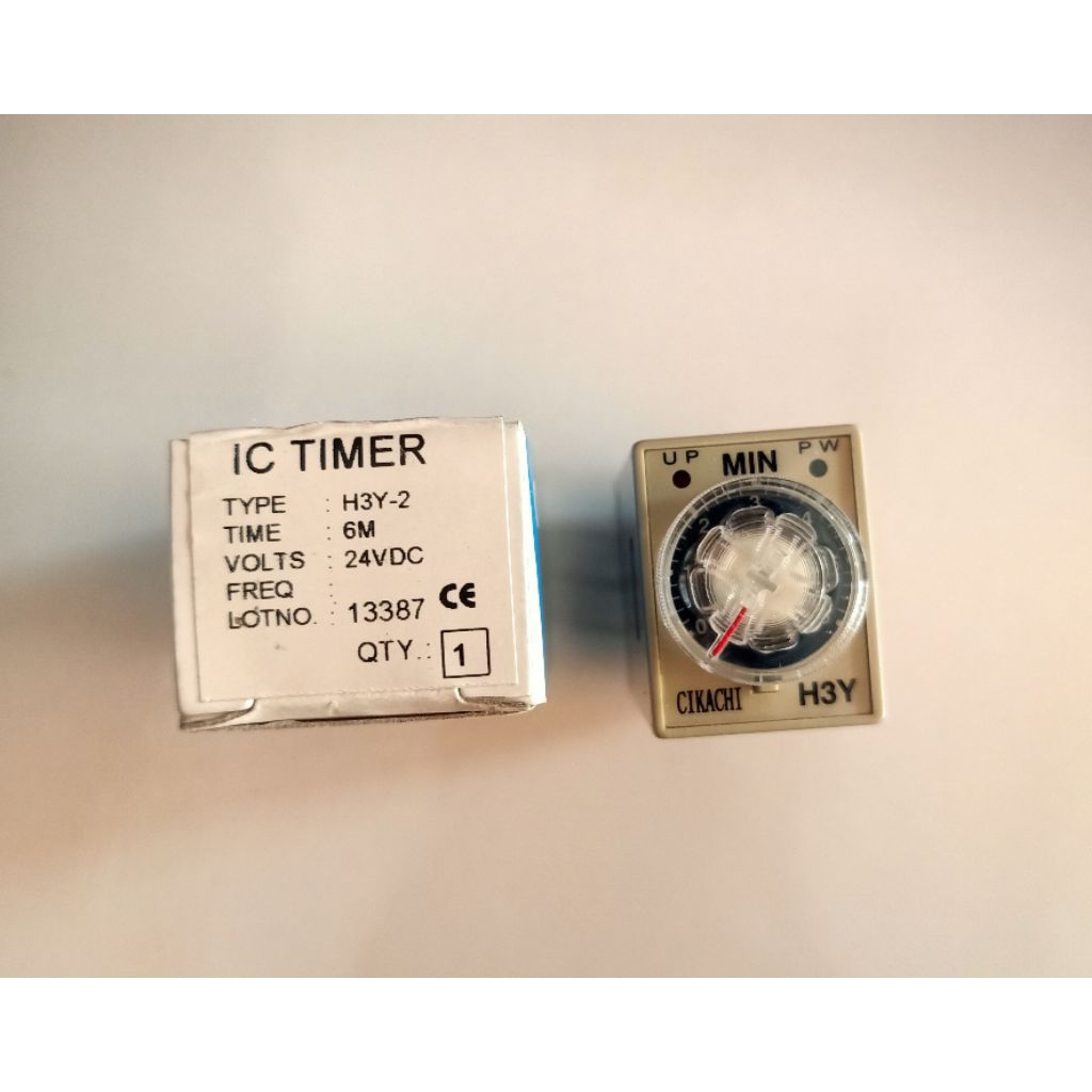 timer รุ่น H3Y-2  6 Min 24VDC