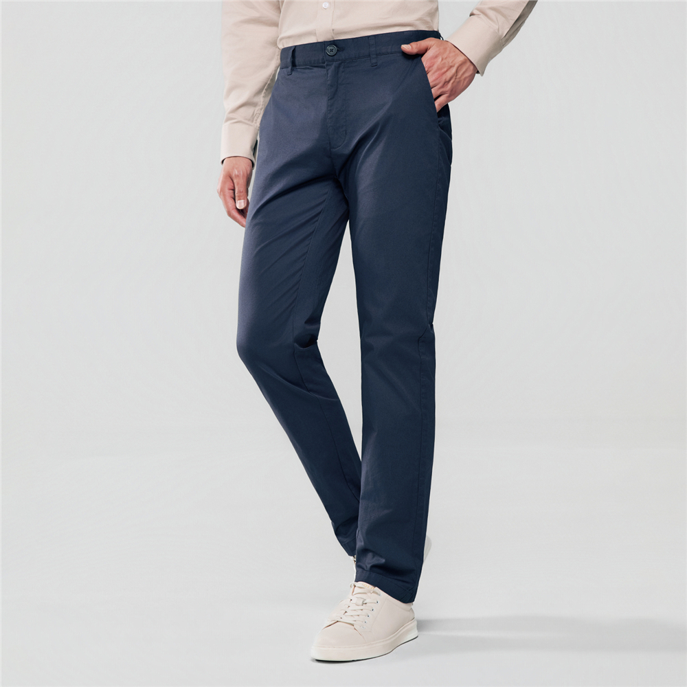 GIORDANO بنطلون رجالي قطن ضيق مطاطي — صورة 6