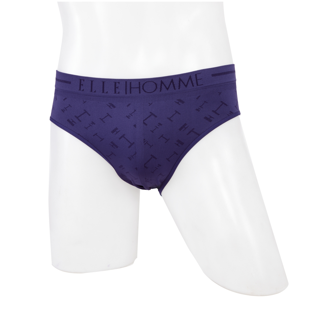 ELLE HOMME INNER WEAR BIKINE เนื้อผ้า BODY SEAMLESS  ทอทั้งตัว ไม่มีตะเข็บ สวมใส่สบาย  ทอลาย ELLE HO
