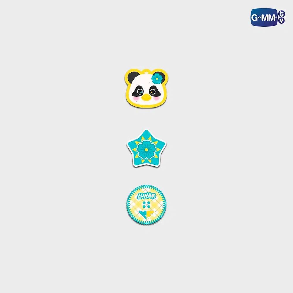 <พร้อมส่ง> LUNAR BUTTON COVER SET #ลูน่า #Lunar #GMM