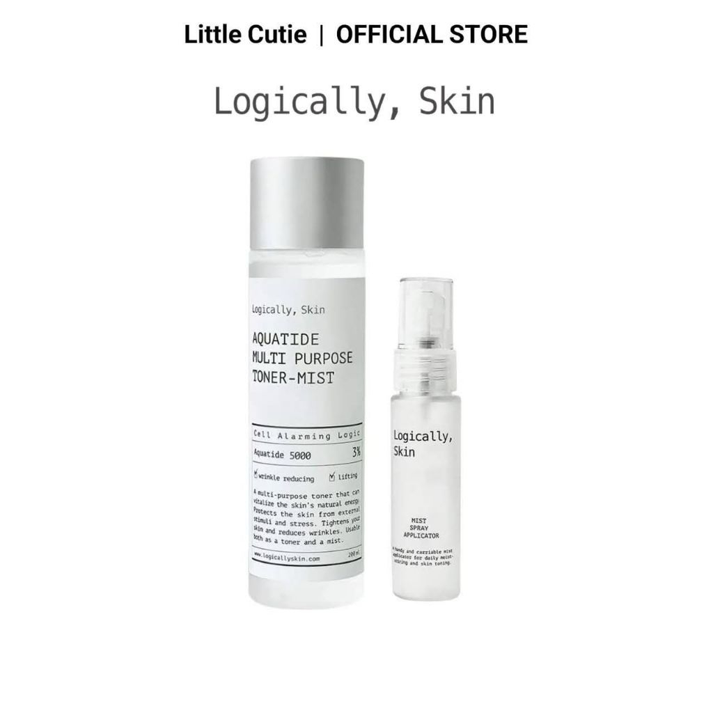 CLEARANCE SALE |  ( Exp 2026.05  ) Logically, Skin Aquatide Multi Purpose Toner Mist 200ml  เช็ควันห