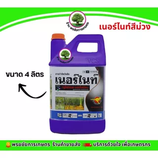 (โปร) เนอร์ไนท์(ม่วง-ยกลัง) ขนาด 4 ลิตร*6แกลลอน