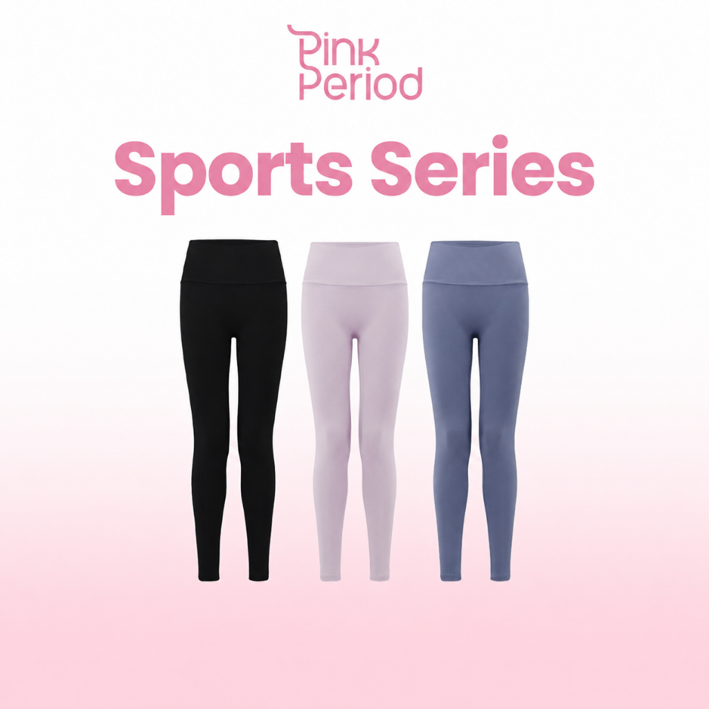 Pink period กางเกงโยคะ เอวสูงขอบกระชับ ผ้ายืดหยุ่น ไร้รอยต่อ เหมาะกับการเล่นโยคะ ออกกําลังกาย AC-002