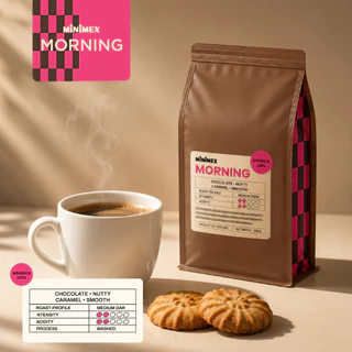 [NEW PACKAGE] Minimex เมล็ดกาแฟ Classic คั่วกลาง-เข้ม ขนาด 250/500 g.