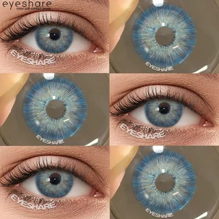 {COD}-Eyeshare พัทยา สีเทา (-1.00~6.00) คอนแทคเลนส์สายตาสั้น 14.2 มม. ตาใหญ่ คอนแทคเลนส์รายวัน 1 ปี จัดส่งฟรี