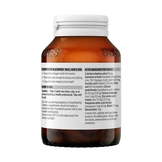 Blackmores Nails Hair & Skin 60 Tablets บำรุง ผม ผิว เล็บ จากประเทศออสเตรเลีย