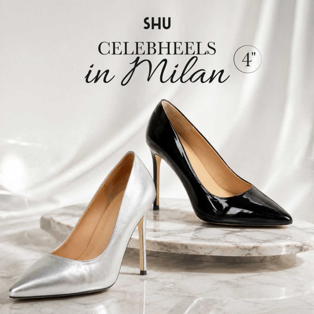 SHU CELEBHEELS 4" IN MILAN รองเท้าส้นสูง