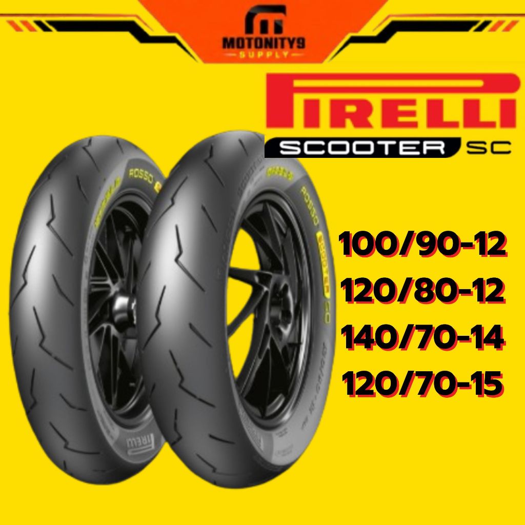 Pirelli Scooter SC ป้ายเหลือง ยางPirelli