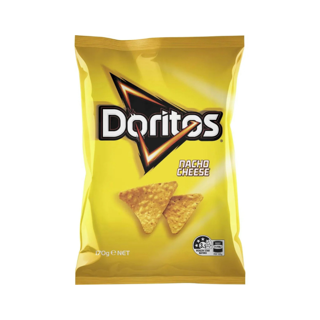 (Best Before 24-Oct-2026)Doritos Nacho Cheese Chips 170g