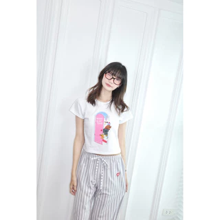 resign studio - Oversize/Crop/Babytee ลาย Party Parade